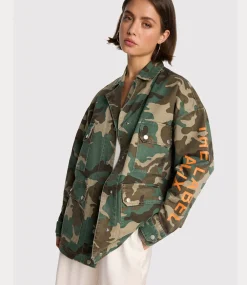 Alix the Label Camouflage jacket light army 2502403003-720
