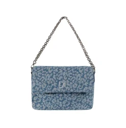 Alix the Label Denim leopard bag denim blue 2403005514-200