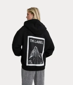 Alix the Label Hooded cardigan black 2412787952-999