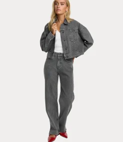 Alix the Label Relaxed denim pant grey washed 2502132032-918