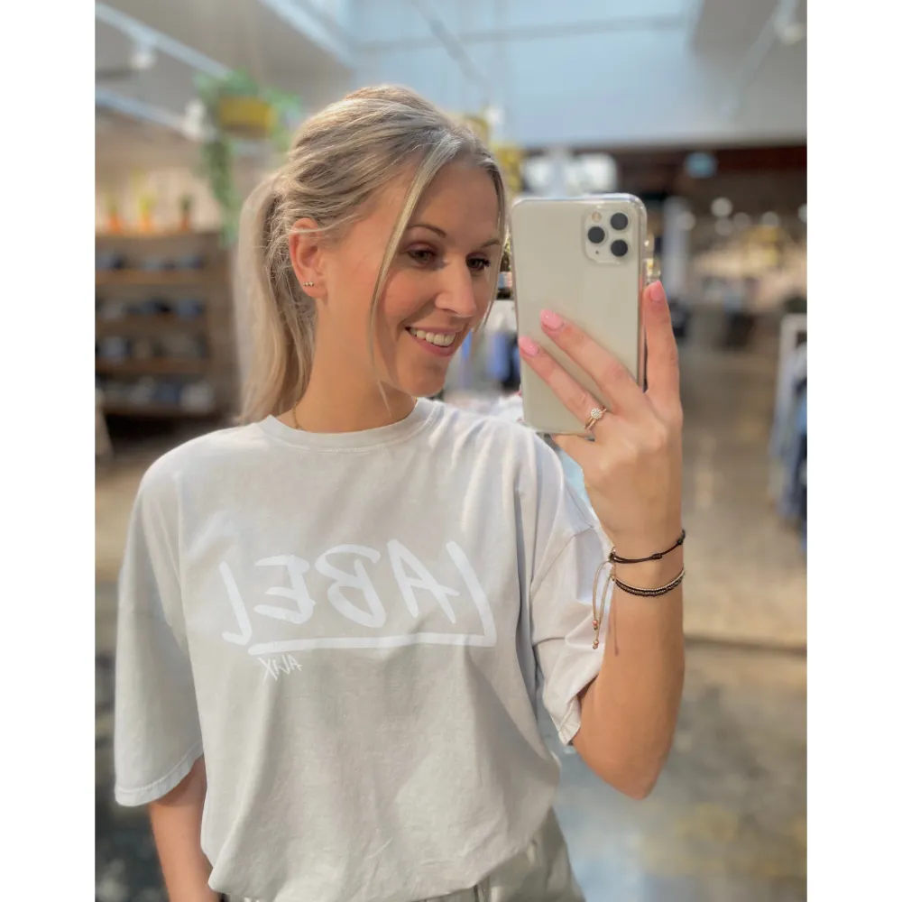 Alix the Label Vintage alix tee soft grey 2404808731-930
