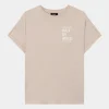 Alix the Label Walk my world tee sand 2503819117-662