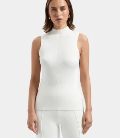 Avec Elan Lea ae tee top winter white 231257-WHITE