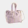 Bongusta Handbag Small lilac & neon yellow BON97-LILAC