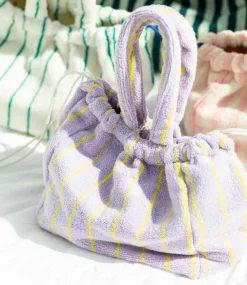 Bongusta Handbag Small lilac & neon yellow BON97-LILAC