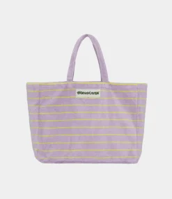 Bongusta Naram Weekend Bag lilac & neon yellow BON27-LILAC