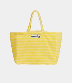 Bongusta Naram Weekend Bag pristine & neon yellow BON27-PRISTINE