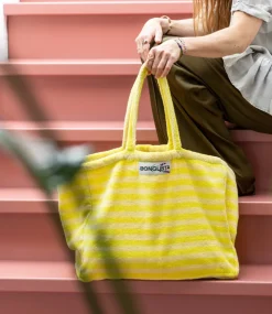 Bongusta Naram Weekend Bag pristine & neon yellow BON27-PRISTINE