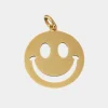 Bonnie Studios smiley big pendant gold BS794-Gold