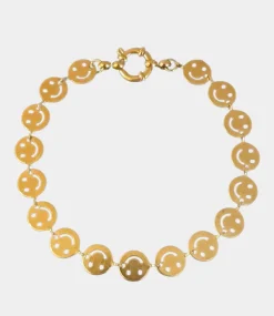 Bonnie Studios smiley gold bracelet gold BS748-Gold