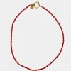 Bonnie Studios Tommy coral necklace red BS07-Red