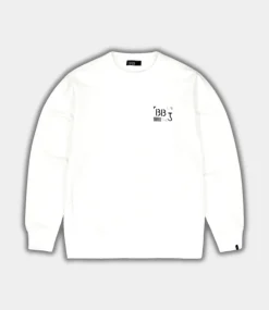 Butcher of Blue Army Stencil Crew Titan White M2513004-112