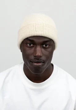 Butcher of Blue army wool hook beanie beige grey M2429000-618