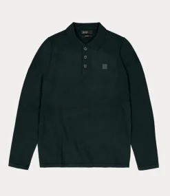 Butcher of Blue Clifden polo l/s conda green M2126015-754