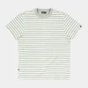 Butcher of Blue Gaspard Loose Stripe Tee Dk. Delphi Green M2412013-791