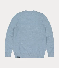 Butcher of Blue Lt Clifden Crew Lagoon Blue M2416002-836