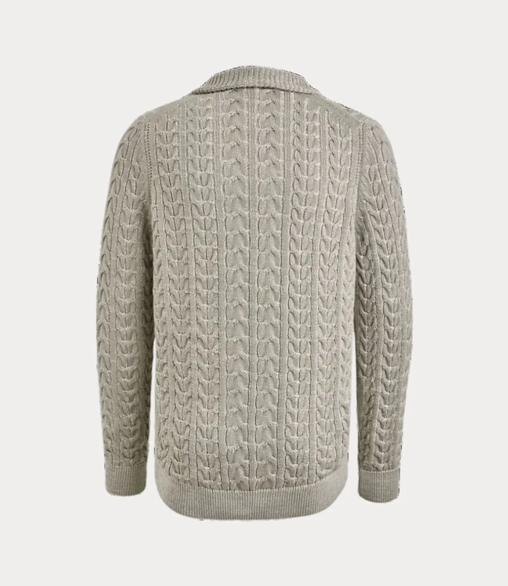 Cast Iron Half zip vintage khaki CKW2410344-8225