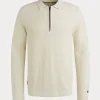 Cast Iron Polo l/s cotton modal almond milk CPS2502820-7165