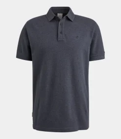 Cast Iron Polo s/s popcorn sea storm CPSS2503864-5442