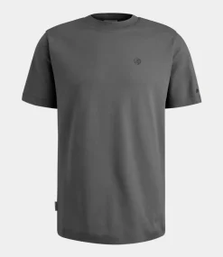 Cast Iron Tee regular fit interlock granite gray CTSS2504584-9133