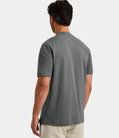 Cast Iron Tee regular fit interlock granite gray CTSS2504584-9133