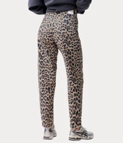 Catwalk Junkie Barrel fit leopard jeans grey morn 2402030032-142