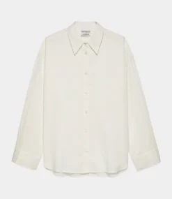 Catwalk Junkie Double placket blouse Off White 2502013604-201