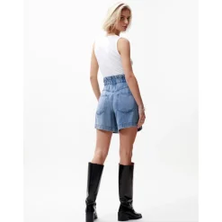 Catwalk Junkie Fluid denim short blue 2402024406-300