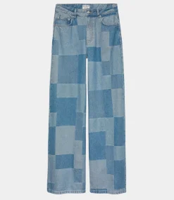 Catwalk Junkie Jeans Loose patchwork Blue 2502010007-300
