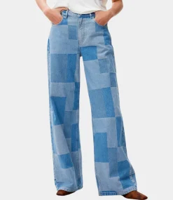 Catwalk Junkie Jeans Loose patchwork Blue 2502010007-300