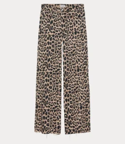 Catwalk Junkie Loose fit leopard jeans grey morn 2402030019-142