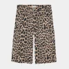 Catwalk Junkie Loose fit leopard jorts Grey Morn 2502023816-142