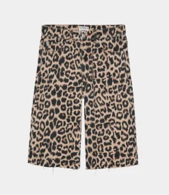 Catwalk Junkie Loose fit leopard jorts Grey Morn 2502023816-142