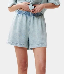 Catwalk Junkie Pull on denim shorts Blue 2502023800-300