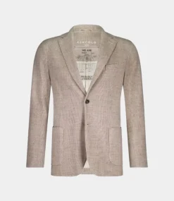 Circolo Giacca piquet colbert maradamia CN4781-MACAD