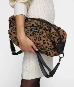 10Days Banana bag teddy leopard dark fudge 20-967-5201-1297