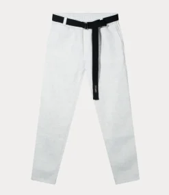 10Days Belted pants neoprene white melee 20-045-5201-4029