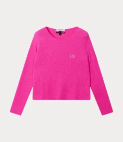 10Days soft knit sweater 10 neon pink 20-621-5201-1299