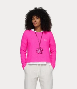 10Days soft knit sweater 10 neon pink 20-621-5201-1299