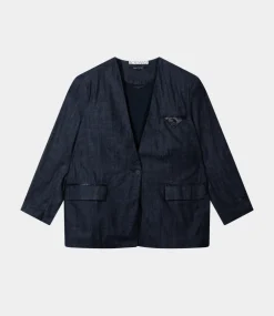 10Days Statement blazer denim yale blue 20-507-5201-1202