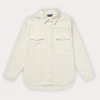 Denham chiyo overshirt ct ecru 02-25-02-40-050
