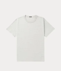 Denham Aldo tee lj light grey marl 01-25-02-52-271