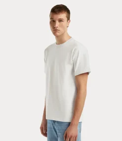 Denham Aldo tee lj light grey marl 01-25-02-52-271