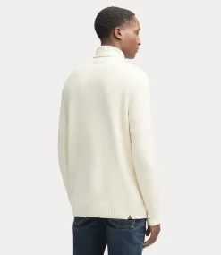 Denham denham tab roll knit cch ecru 01-24-10-71-082