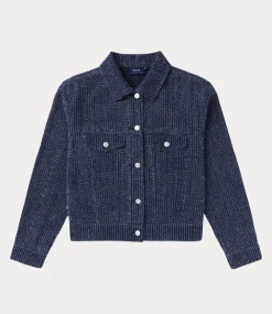 Denham kazuko mini trucker jacket dsb mid blue 02-24-10-21-004