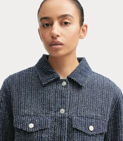 Denham kazuko mini trucker jacket dsb mid blue 02-24-10-21-004