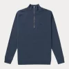 Denham Roger half zip cmj navy blazer 01-25-02-52-292