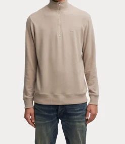 Denham Roger half zip cmj vintage khaki 01-24-07-71-041