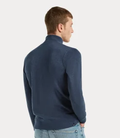 Denham Roger half zip cmj navy blazer 01-25-02-52-292