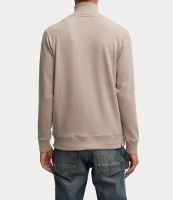 Denham Roger half zip cmj vintage khaki 01-24-07-71-041